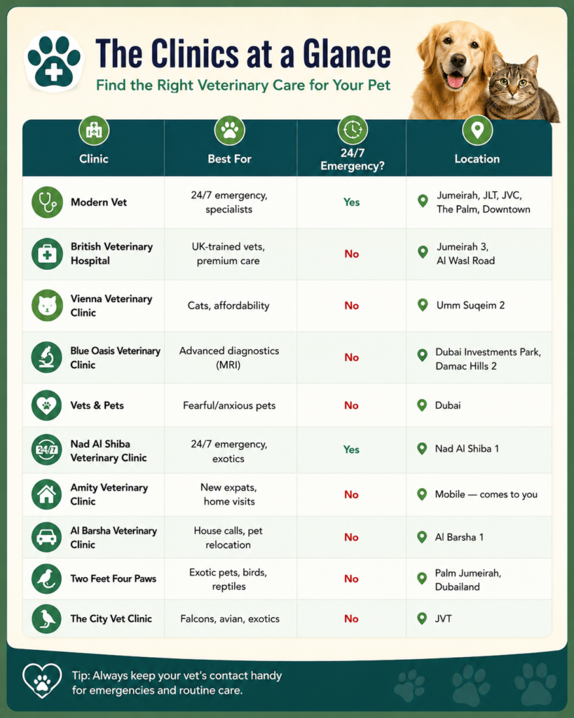 Best Vets in Dubai