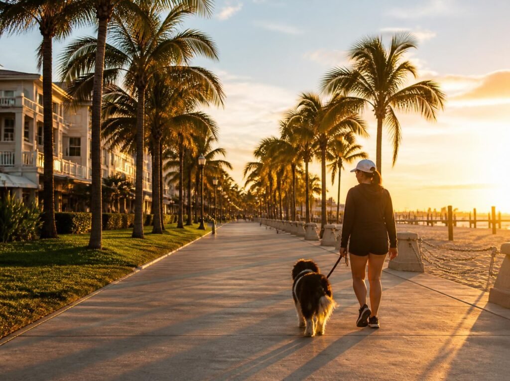 Palm West Beach for dogs