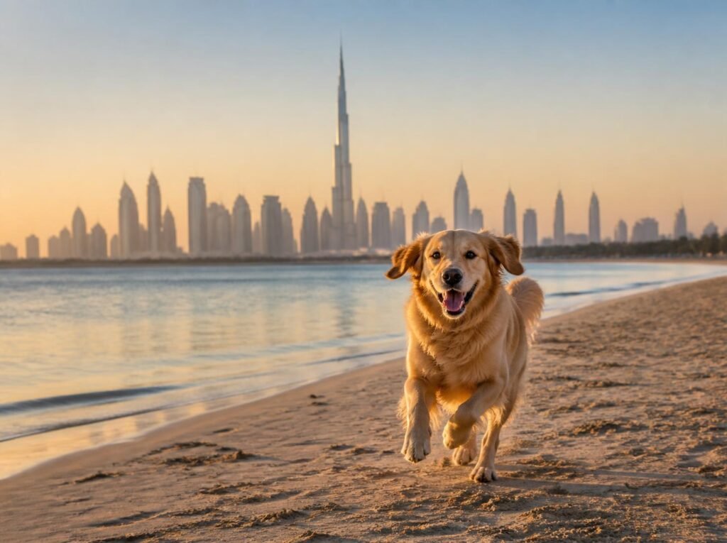dog friendly beaches in the UAE